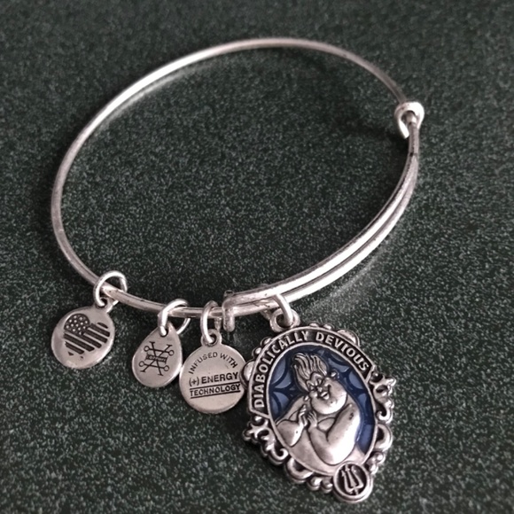 Alex And Ani Expandable Wire Bangle Bracelet Disney Diabolically Devious 2018 - Picture 4 of 16